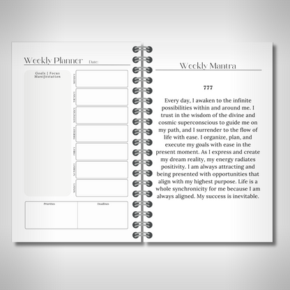 Project 369 - Manifestation Planner 2025