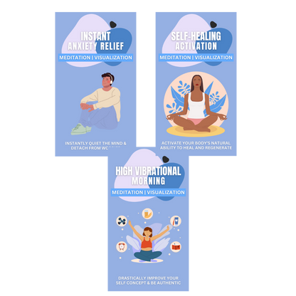The Complete Meditation Bundle (+3 BONUS MEDITATIONS) - $99